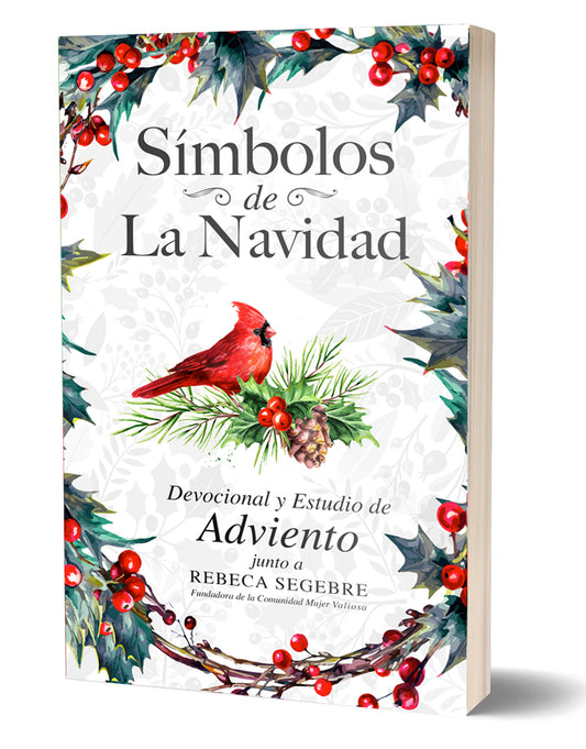 Libro Devocional y Estudio de Adviento Símbolos de La Navidad