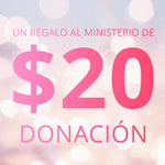$20 Ofrenda - Donación al Ministerio