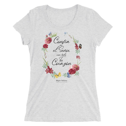 Camiseta de manga corta para mujer